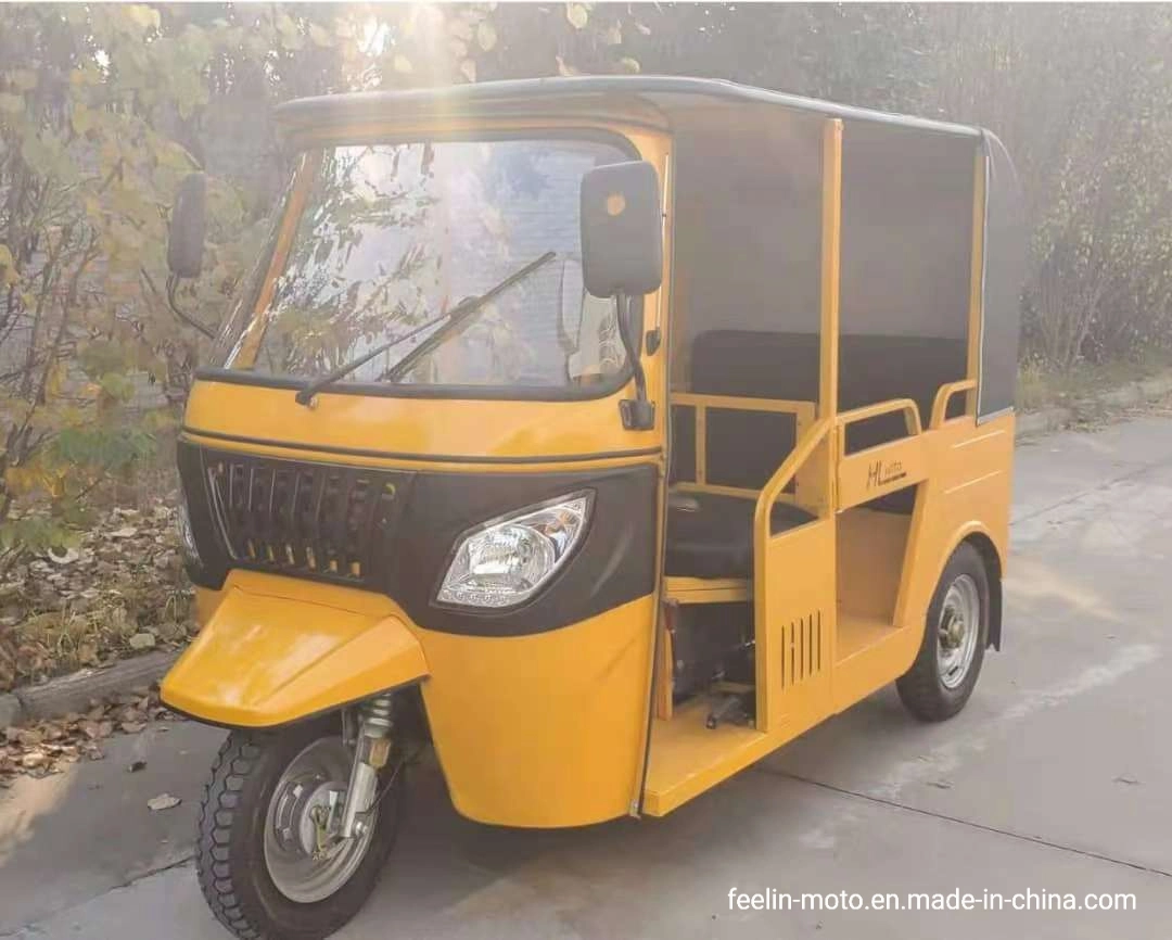 New 150cc/200cc/250cc Gasoline Passenger Tuktuk Rickshaw Three Wheel Tricycle Motorcycle