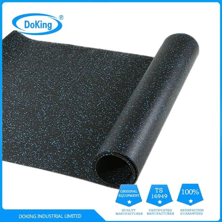 5 mm de absorção de choques de borracha EPDM Flooring Ginásio do Rolo