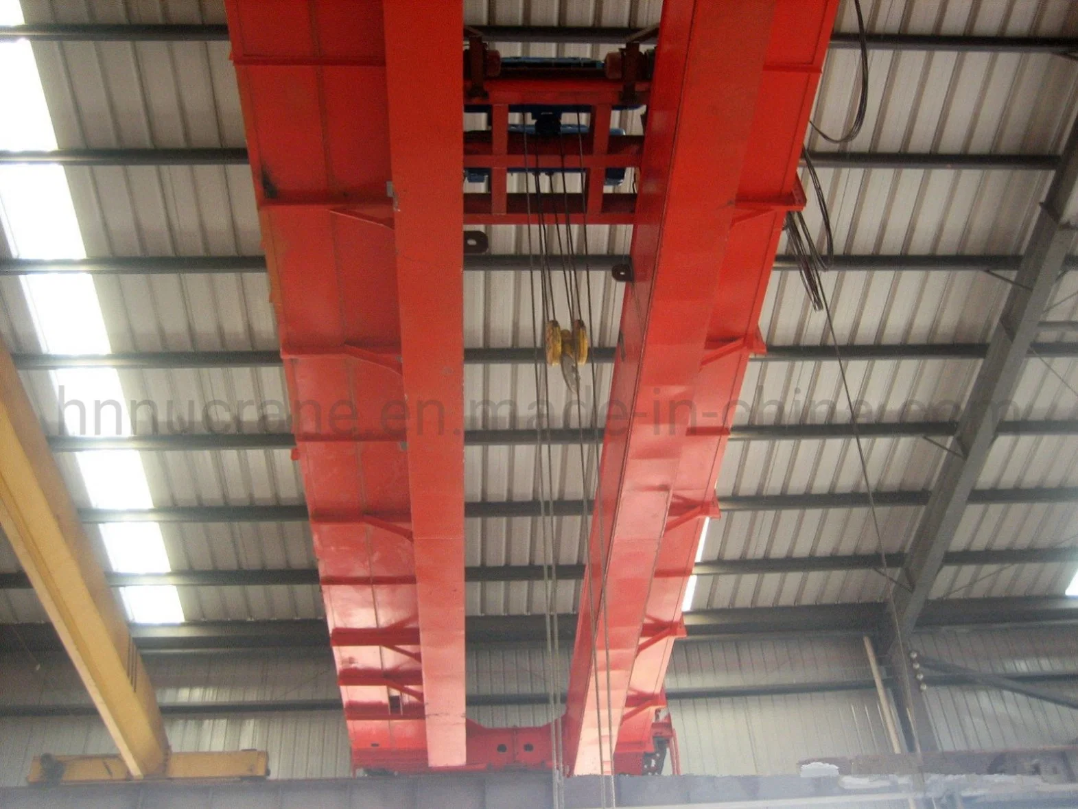 10 Ton Double Beam Bridge Crane for Industrial Workshop