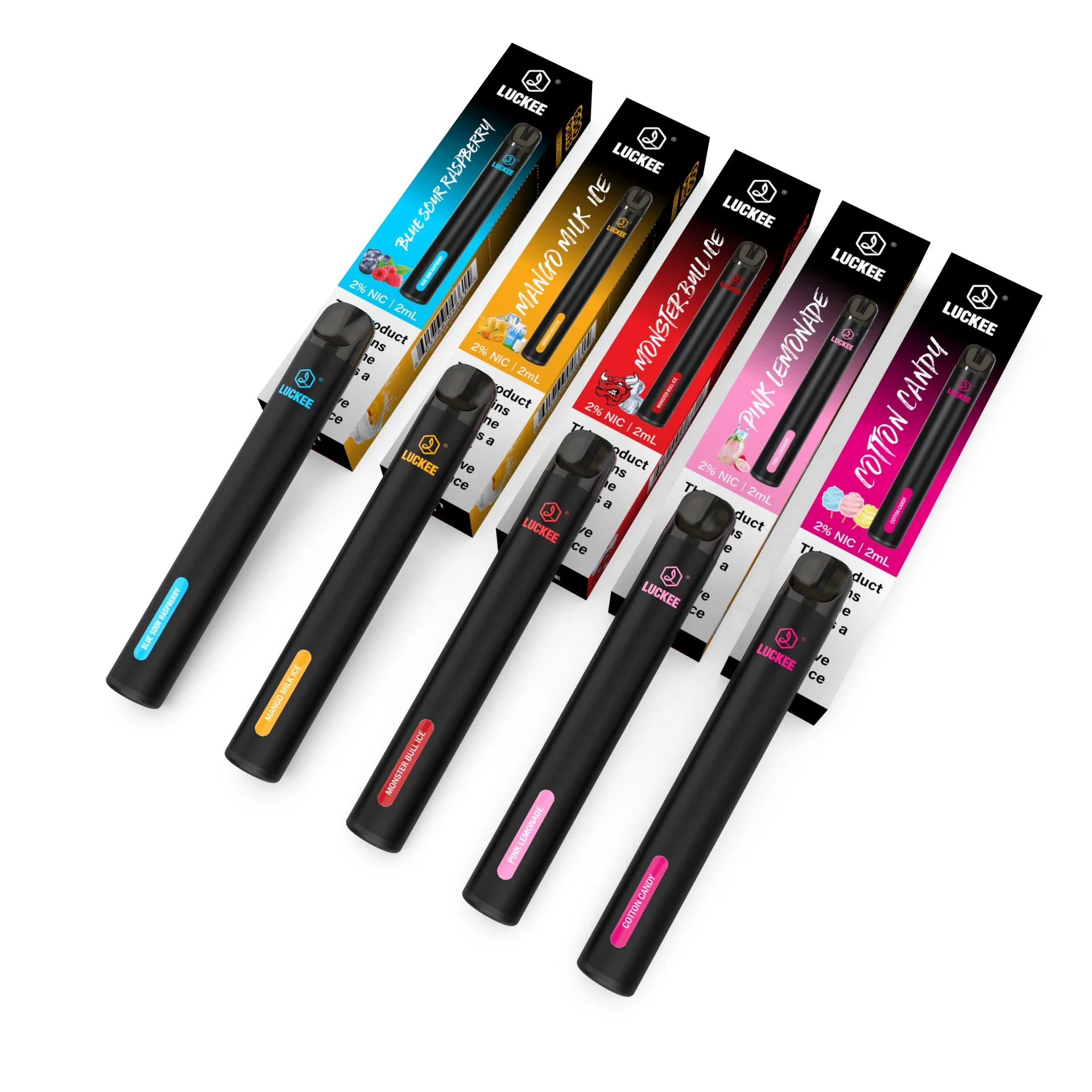 Nueva cuerda 500mAh Mayoreo I VAPE 600 Puffs 2% SAL NIC con certificado TPD