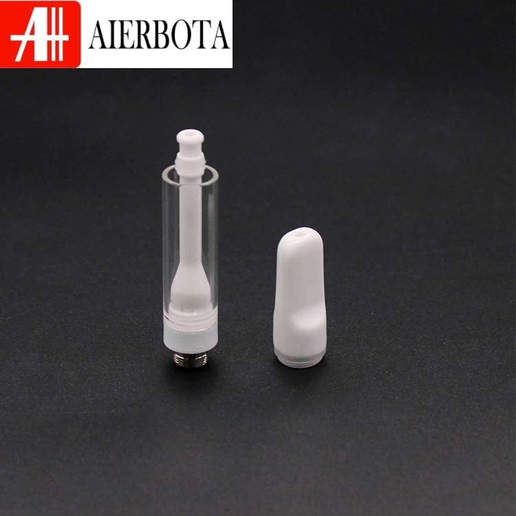 Shenzhen E Zigarette A15 Full Ceramic Carts Bulb Pyrex Fat Glass Cartridge 0.5ml 1.0ml 2.0ml Vape Atomizer 510 Batteries Compatible 10.5mm Diameter Wholesale/Supplier