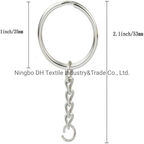 100% High quality/High cost performance  Metal Key Chain and Ring From China Manufacturer