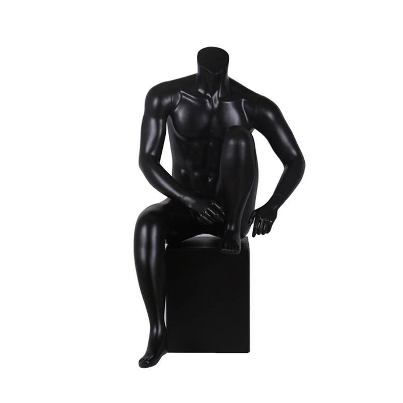 Wholesale/Supplier Garment Full Body Male Mannequin Window Display Dummy Sitting Mannequin