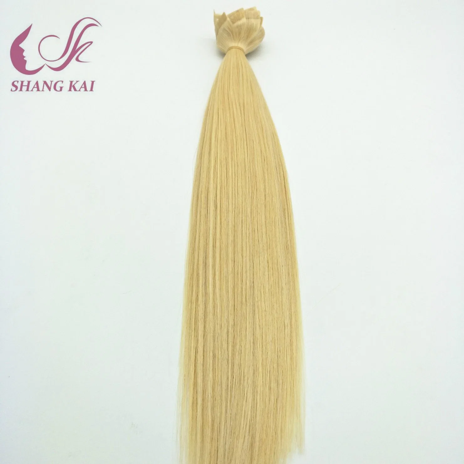 High quality/High cost performance  PU Weft Seamless Clip on Human Hair Extension Russian Remy Hair