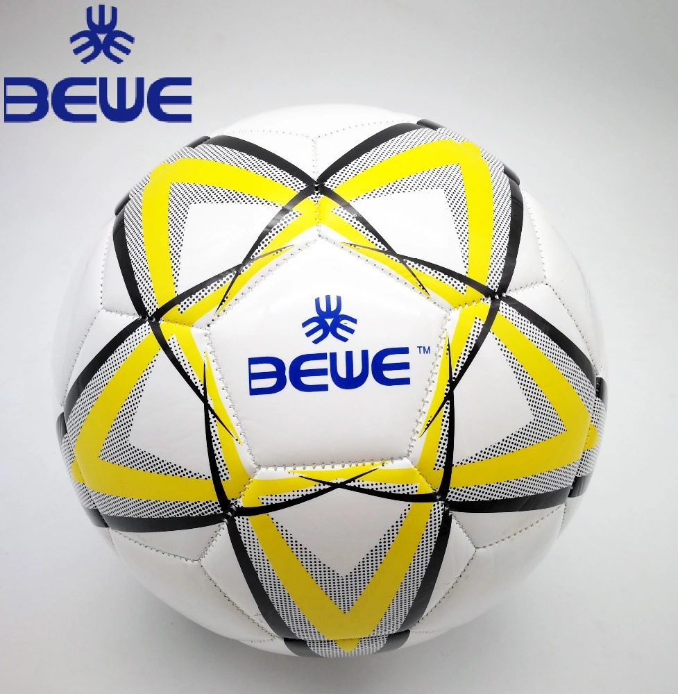 Prix de gros PVC coloré PU TPU Ballon de soccer Football taille 3/4/5