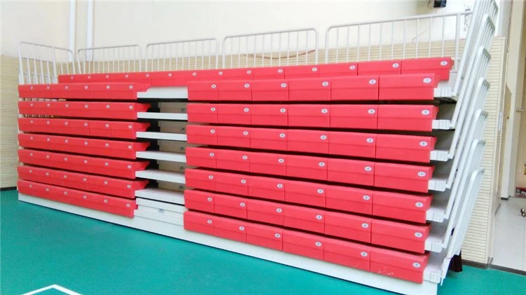 Jy-750 Factory Price Retractable Telescopic Bleacher Grandstand Seating System Automatic Indoor Plastic Sport Stadium Steel Bleachers Seats