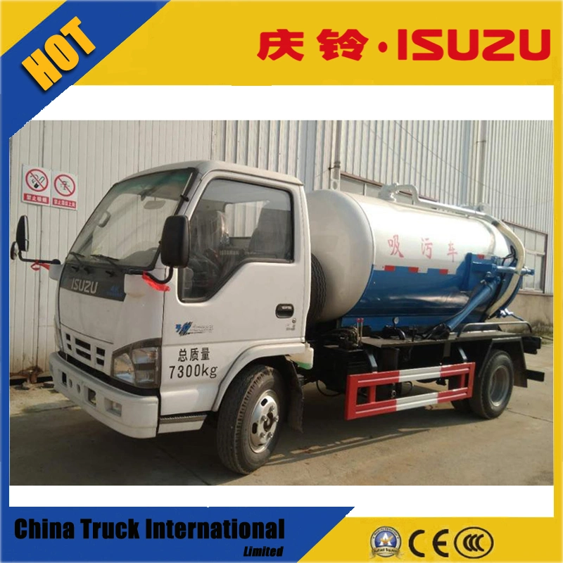 Npr 600p 4*2 120HP Vacuum Special Vehicle