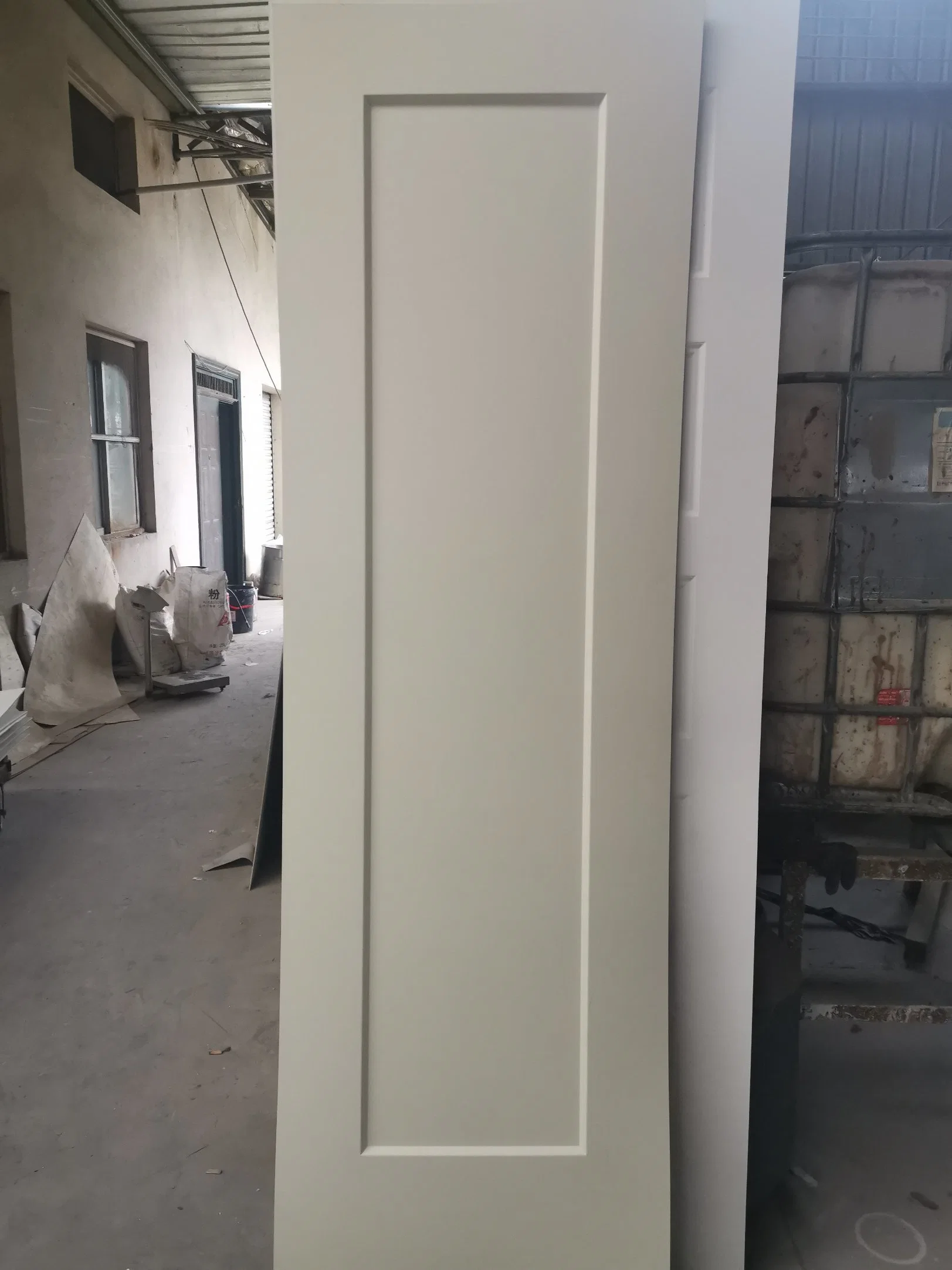 E1 Grade White Primer Coating MDF HDF Moulded Door Skin