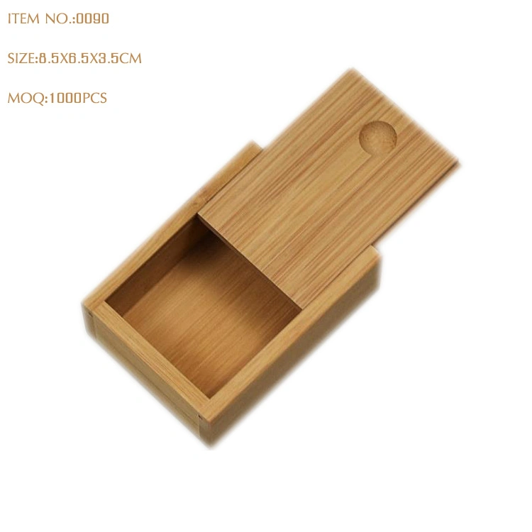 Customized OEM Nautral Wooden Bamboo Gift Box for Tea