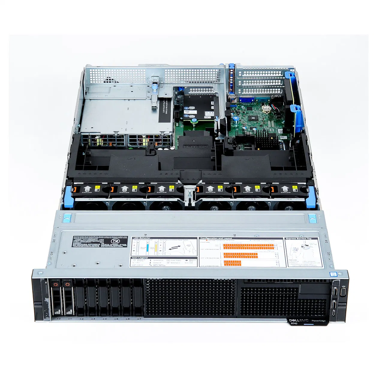 Cost Effective New Server Poweredge R740 Intel Xeon 4214r 64GB