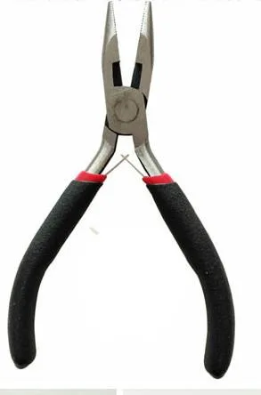 Mini Carbon Steel Hook Needle Flat Long Nose Pliers Sets