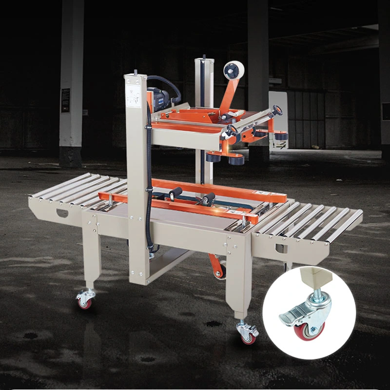 Automatic Flaps Folding Case Carton Sealer Auto Box Taping Carton Sealing Machine