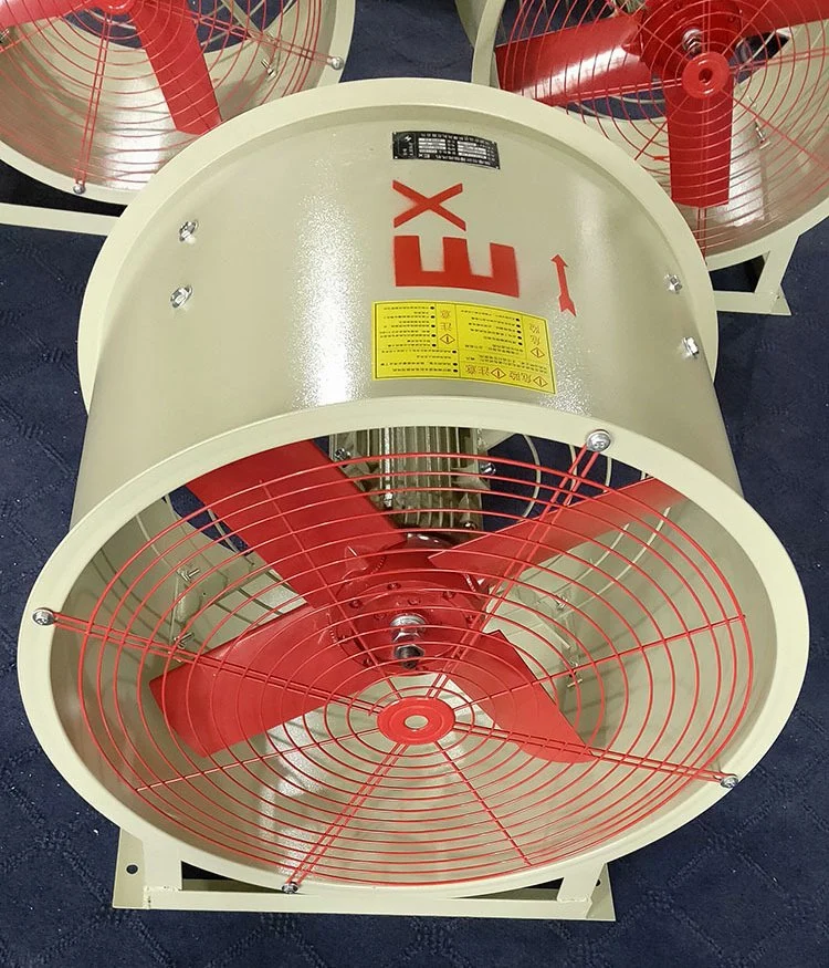 Large Explosion-Proof Low Noise Mobile Exhaust Axial Industry Fan