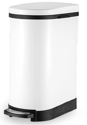 Round Pedal 10L Stainless Steel Waste Bin (KL-014)