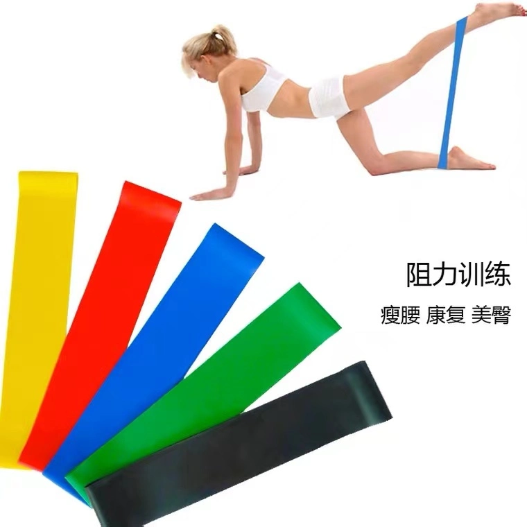 Hot Sale Elastic Sport Exercise Stretching Strap Fitness Resistance Band Yoga Belt