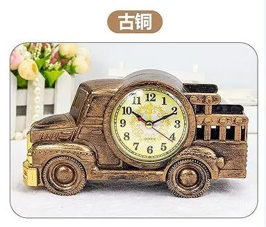 Vintage Classic Car Modell Wecker Hersteller Großhandel/Lieferant Kinder Student Multifunktionaler Bleistifthalter Kreative Geschenk Wecker