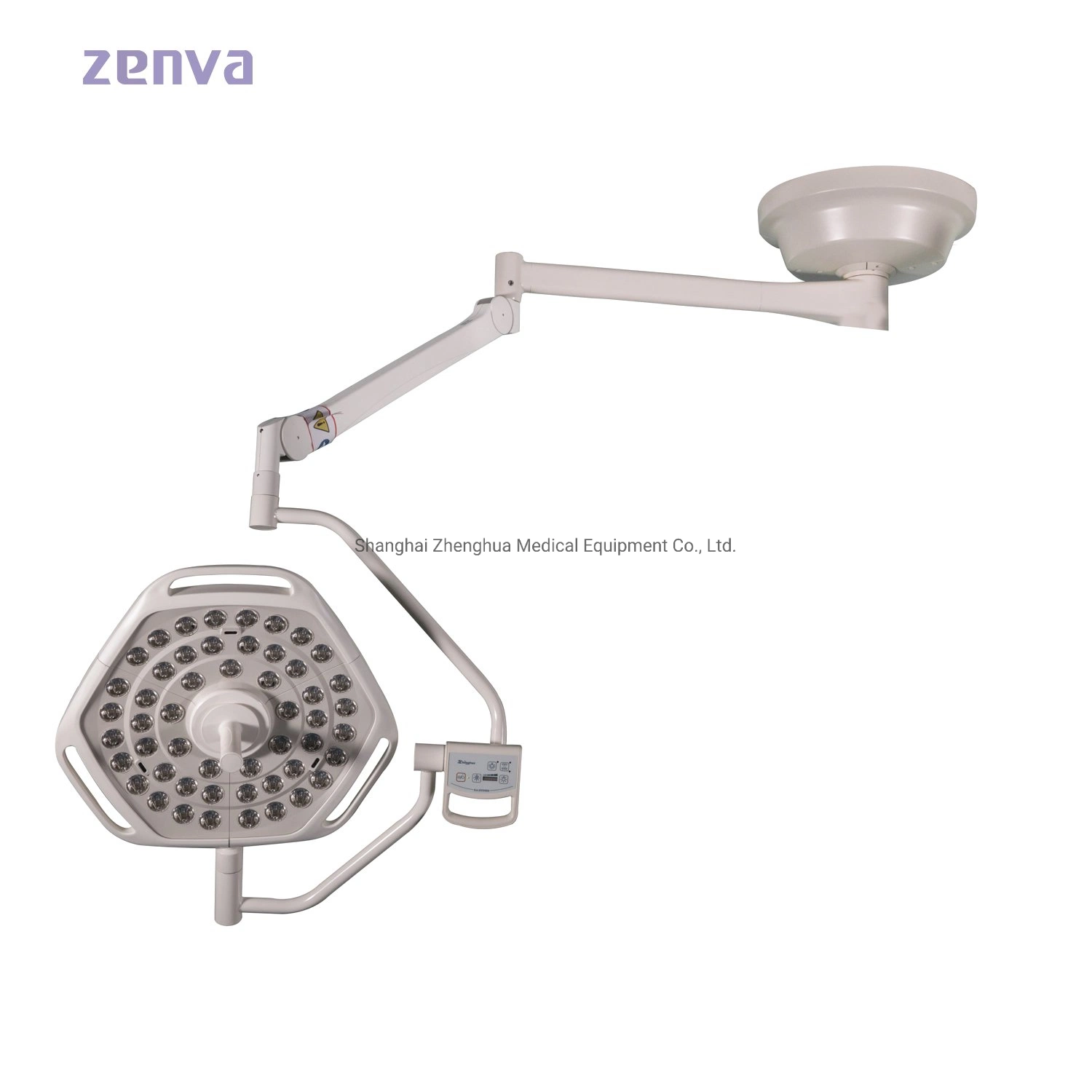 Zenva Single Arm Ceiling-Mounted Medical Surgical Operating Lamp