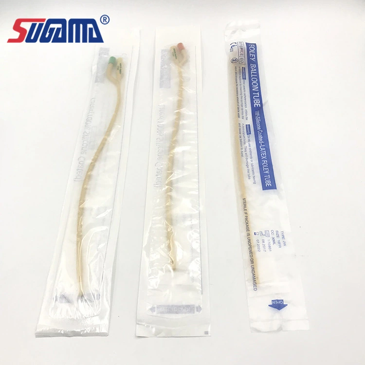 Free Samples Various Size Sterile 2 Way Latex Foley balloon Catheter