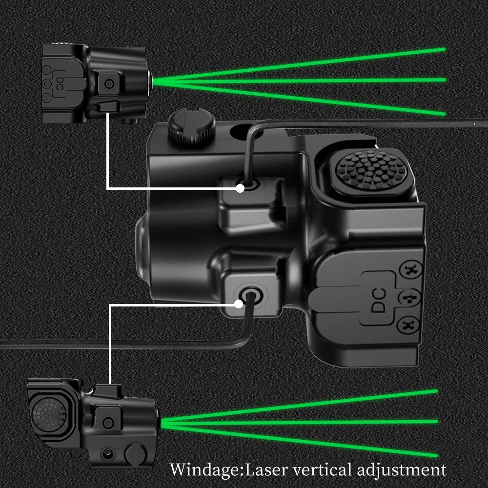 Sub-Compact Hunting Sight Glock Laser Green Sight Reflex Weapons Laser Scope for Gun Tactical