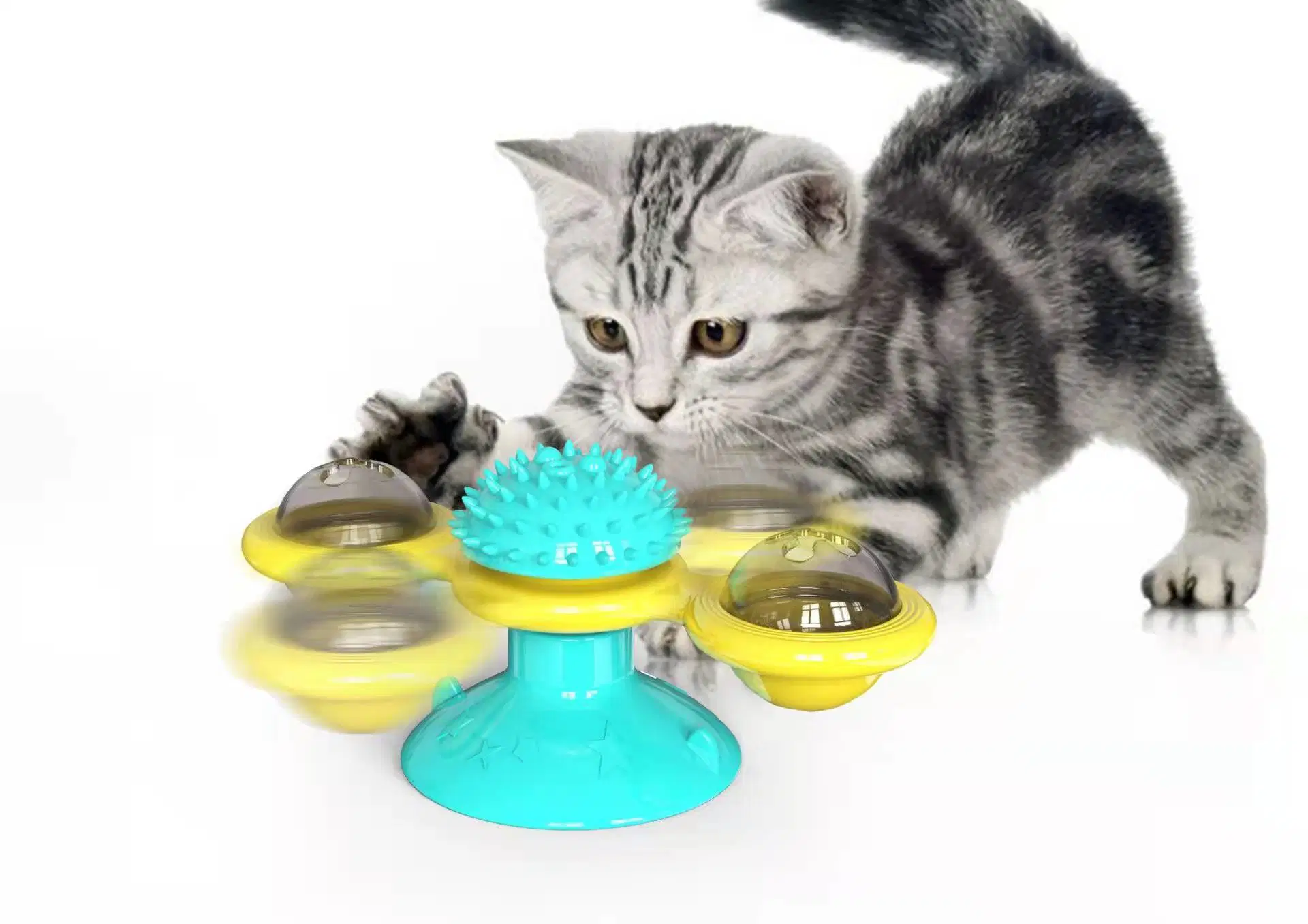 Latest Animal Toys Cat Toy Spinner Toy Pet Products TPR Toys