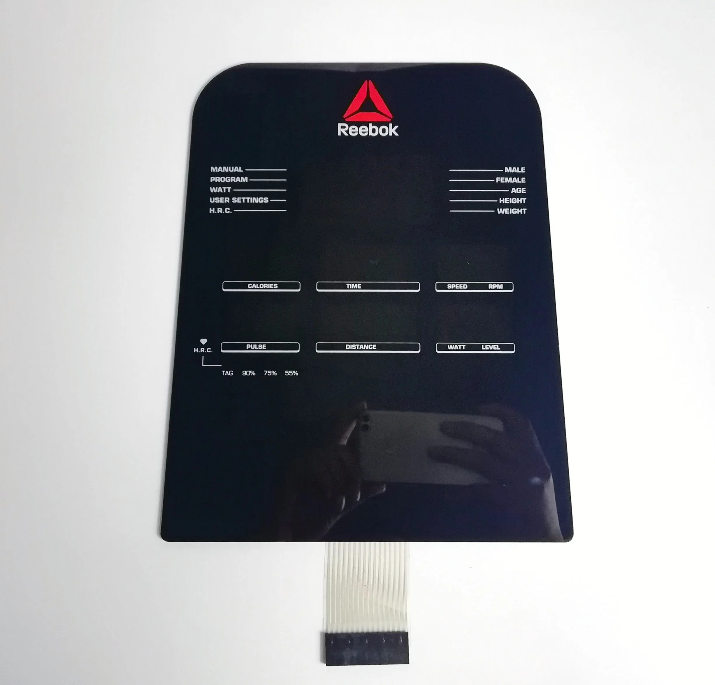 Membrane Switch Control Panel Capacitive Touch Panel Screen Printing Graphic Overlay