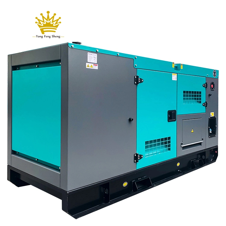 80kw 100kVA Silent Water Cooling Canopy Plant Power Supply Genset Volvo with Yfs Biogas Generator ATS Fully Automatic