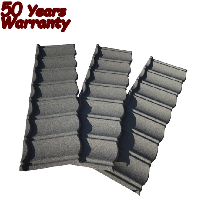 Stone Coated Metal Roofing Tile, Steel Roofing Tile, High quality/High cost performance  Building Material for Nigeria, Kenya, Ghana, Tanzania, Zambia