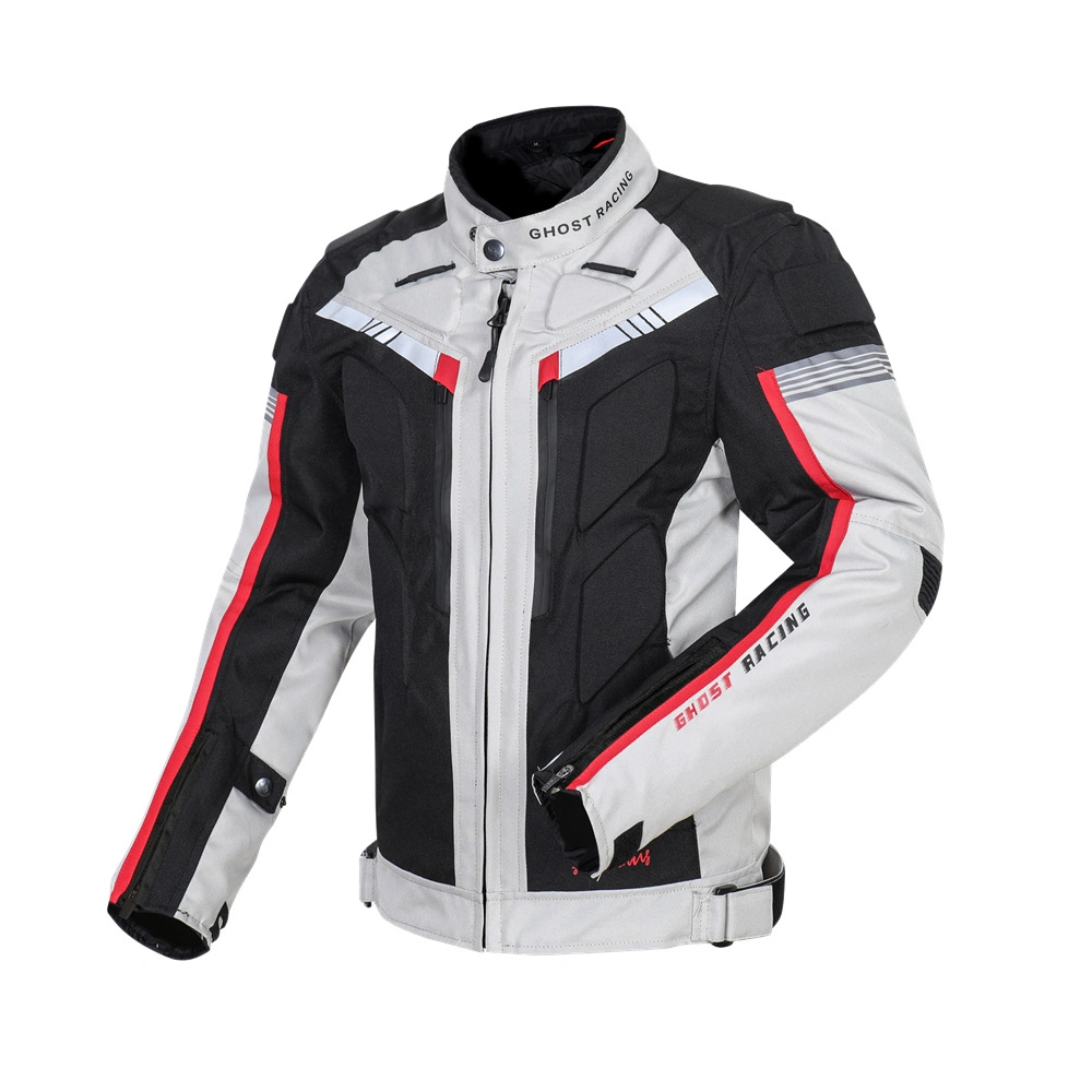 Motorcycle Riding Suit Men's Jacket Four Seasons off-Road Motorcycle Suit Racing Anti-Fall Suit Pull Suit to Keep Warm