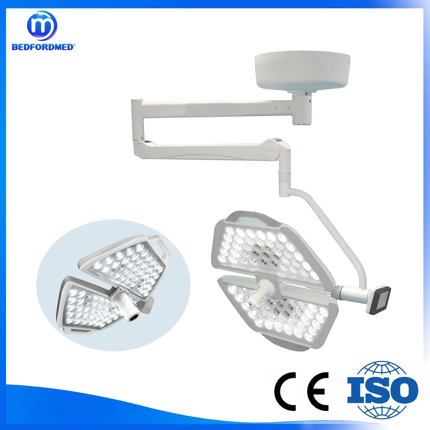 Lâmpada de funcionamento LED cirúrgica para operação em dispositivos hospitalares (ECOP002)