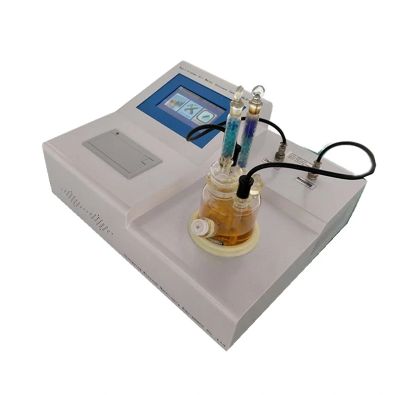 Automatic Trace Water Content in Fuel Analysis Instrument (محتوى الماء التتبع التلقائي في