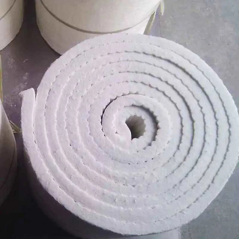 Line Heaters Insulation Material Ceramic Fiber Blanket Light Weight Refractory Blanket Building Material