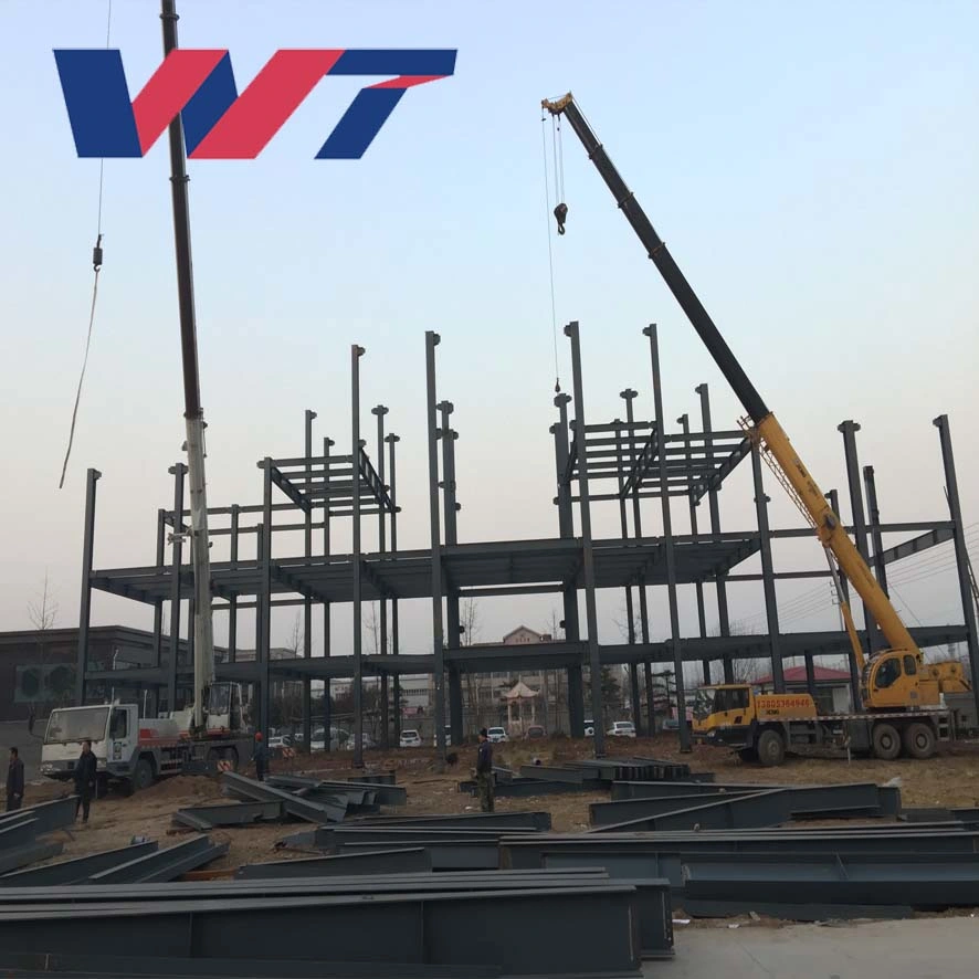 Prefabricated/Prefab Warehouse/Workshp/Cold Storage/Car Garage Steel Structure for Metal Building