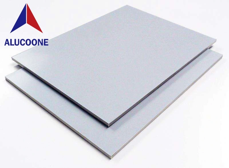 Silver Brushed Aluminum Composite Panel ACP Sheet