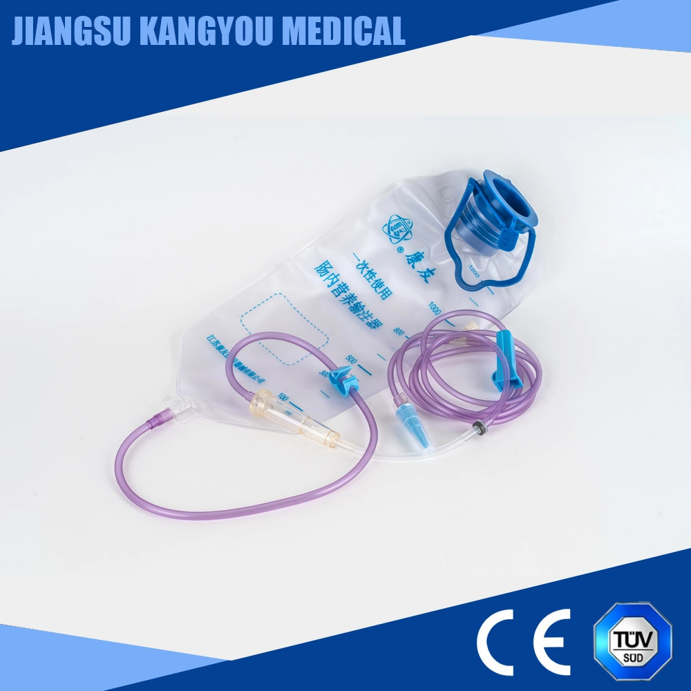 Hospital Use Medical Sterile Disposable Nutrition Enteral Feeding Bag for Patients Use