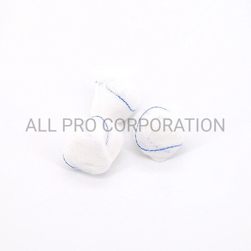 Peanut Gauze Ball Round Shape, Flat Shape, Cap Shape, Triangle Gauze Ball Peanut Shape Spear Shape