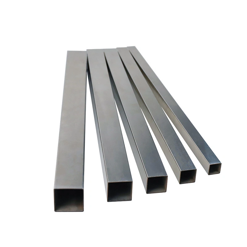 Stainless Steel Square Pipe 201/304/316lrectangular Pipe for Construction Wire Drawing Welding Pipe Square Decorative Pipe