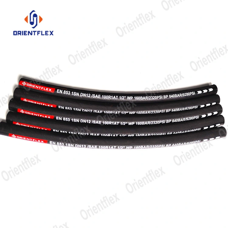 Half Inch Assembling Hydraulic Rubber Hose Pipe for Truck