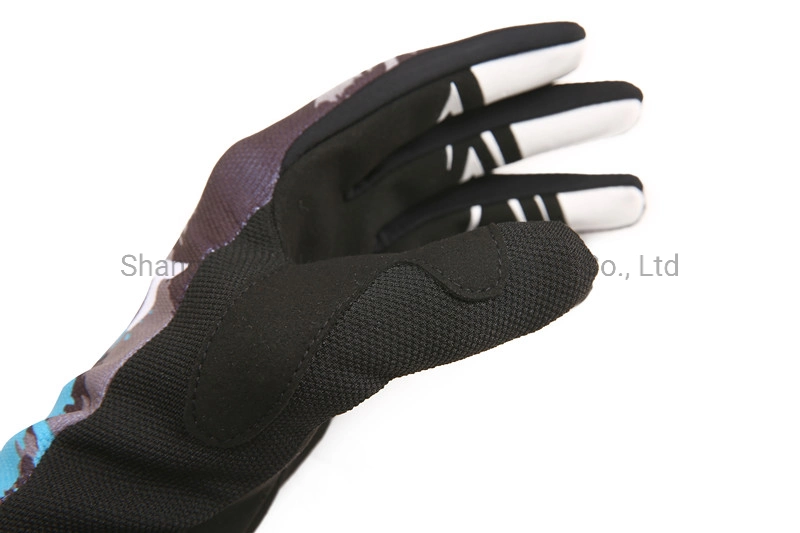 Men′ S strapazierfähige atmungsaktive Vollfinger-Handschuhe Mountainbike Racing Handschuhe MTB MX Handschuhe mit Silikondruck für den Offroad-Sport