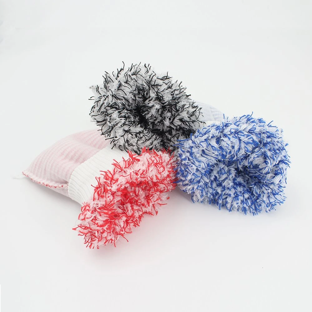 Wholesale/Supplier Scratch-Free Soft Car Care Microfiber Absorbent Plush Cleaning Gloves Auto Detailing Wash Mitt