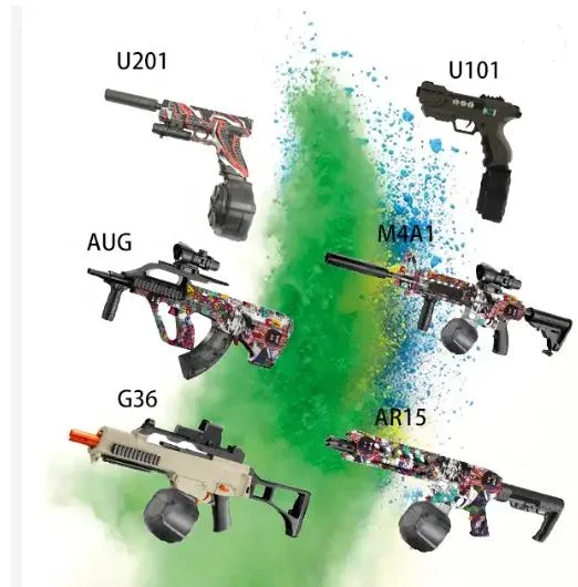 M416 Водяной гелевый валик P90 гель для гелеобразным блестером AKM 47 Пушечный бластер