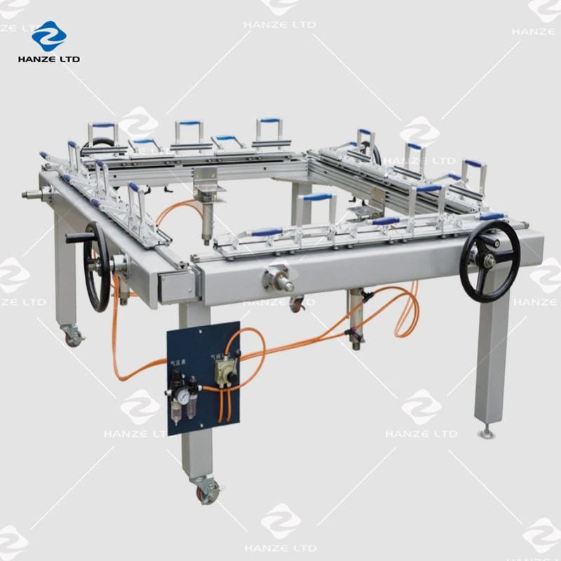 High Precision Manual Screen Mesh Stretcher for Screen Printing Stretching Machine