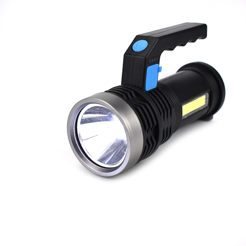 Lampe de travail de camping LED rechargeable super lumineuse avec COB