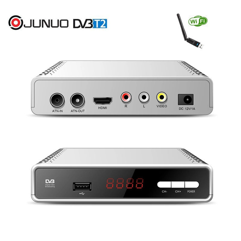 Hot Sale IPTV Youtube Function Supported DVB-T2 TV Receiver