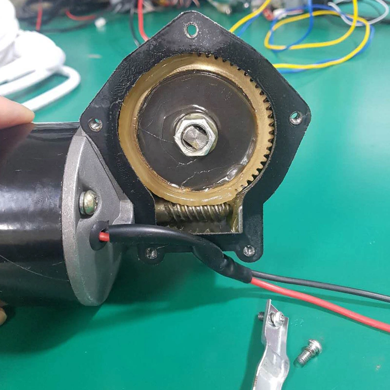 Factory Supply Worm Wheel Geared Motor 12V Blender Electric Motor