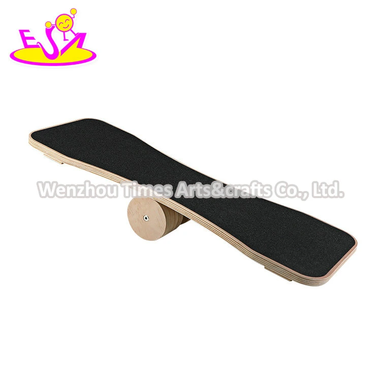 Wholesale/Supplier Custom Wooden Rocker Board with PE Roller W01f074