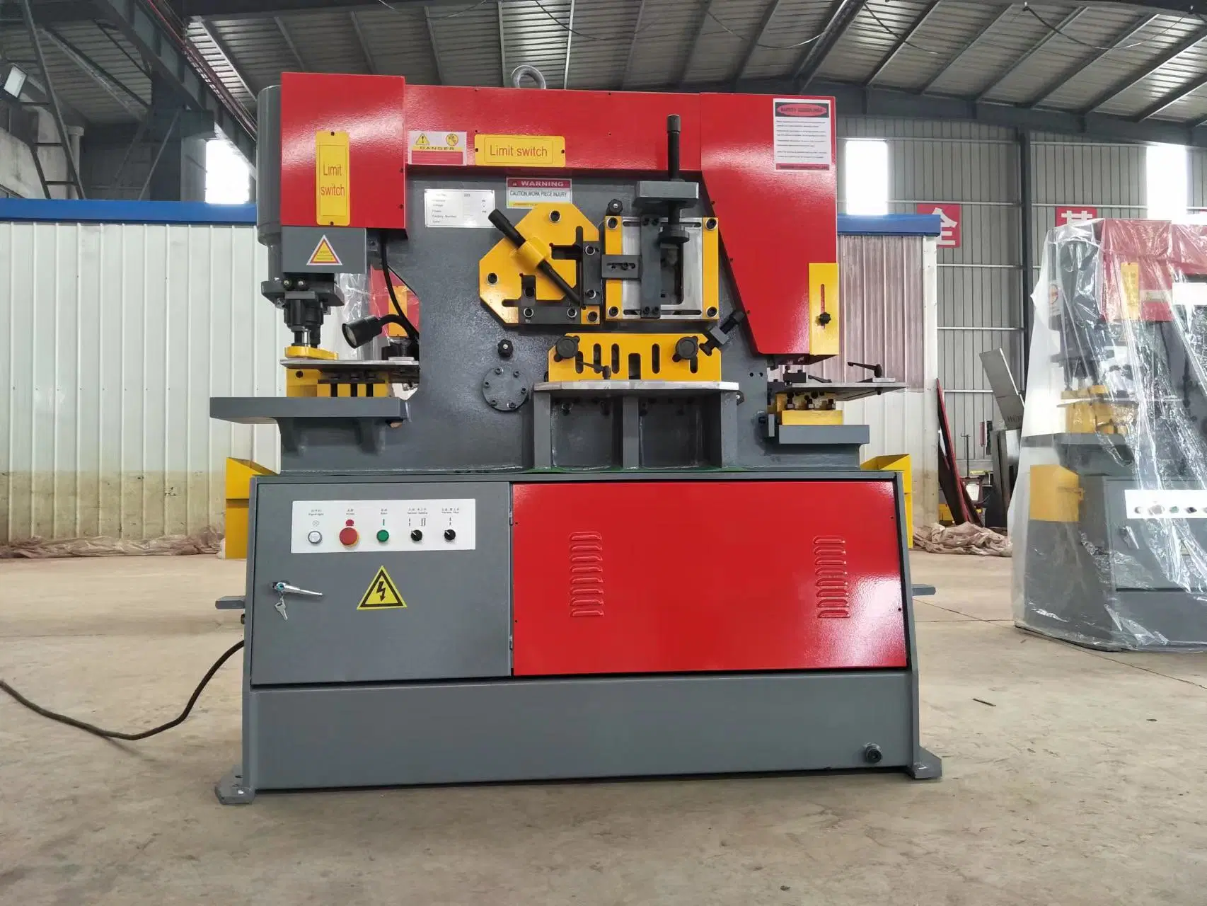 7.5kw Normal Sumore Iron Worker Q35y Series Hydraulic Ironworker with High quality/High cost performance 