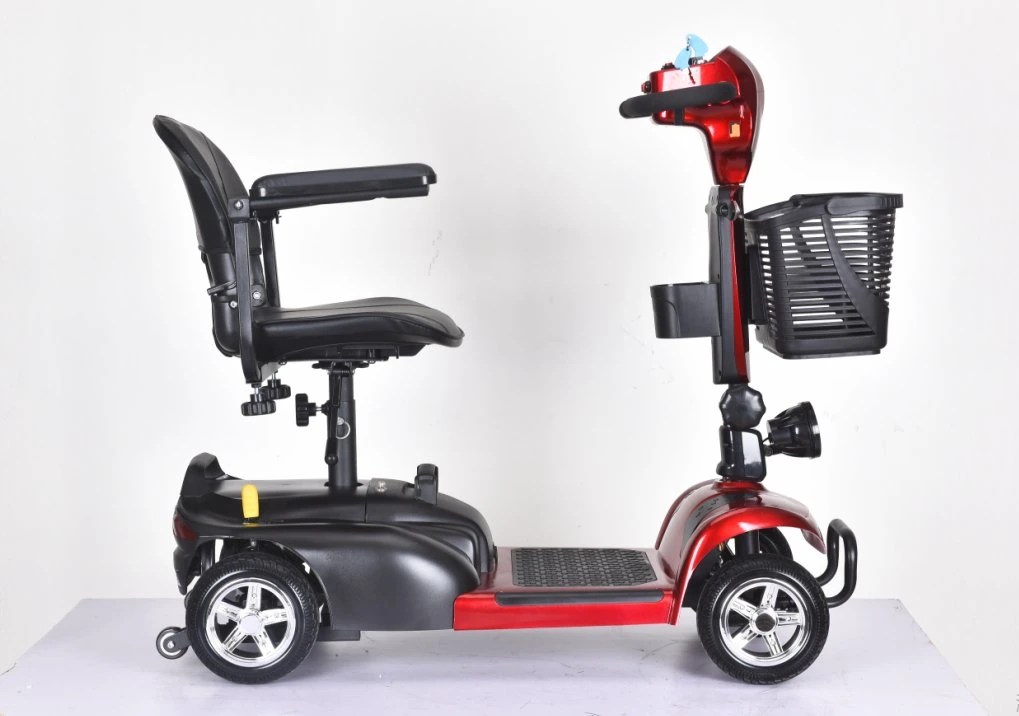 Comfortable Elderly off Road Folding Handicap Electric 4 Wheels Mobility Scooter