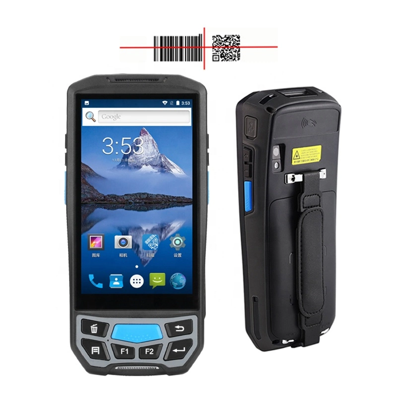 IP65 Android 7,0 PDA 5" Touchscreen 2D Barcode-Scanner Fingerabdruckleser