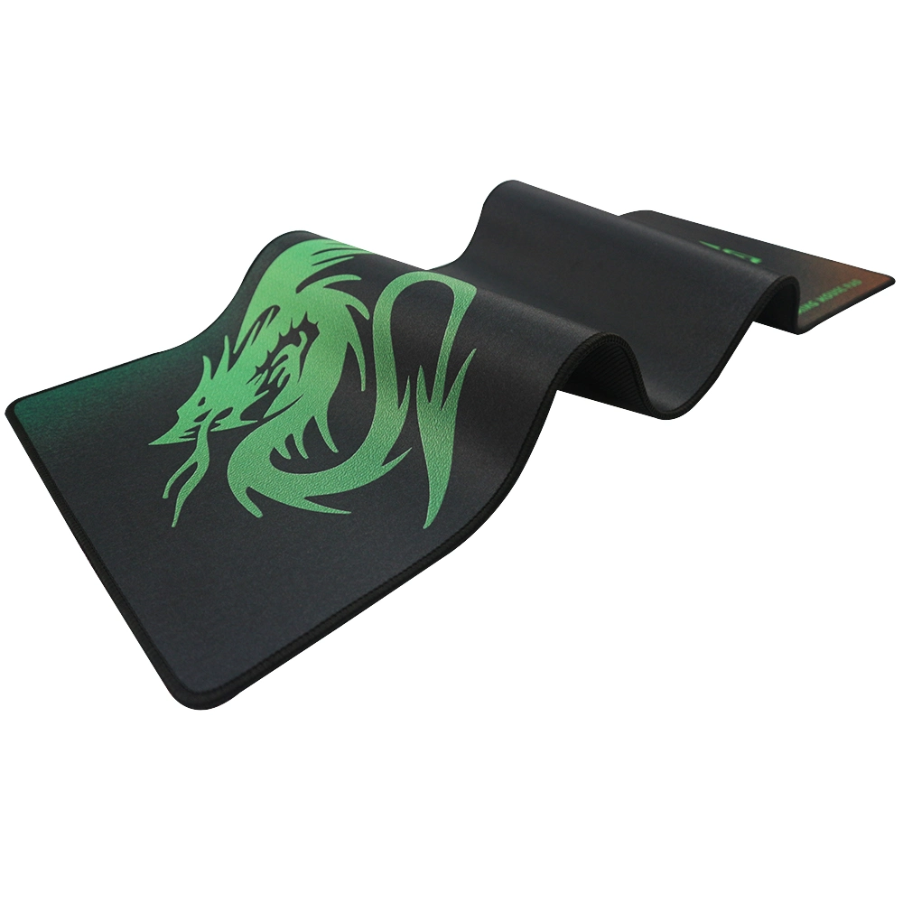 Custom Eco Wear-Resisting Natural OEM Durable Rest Hemp Laptop Ergonomic Arm Rest LED Keyboard Dragon Lengend Gaming Mouse Pad