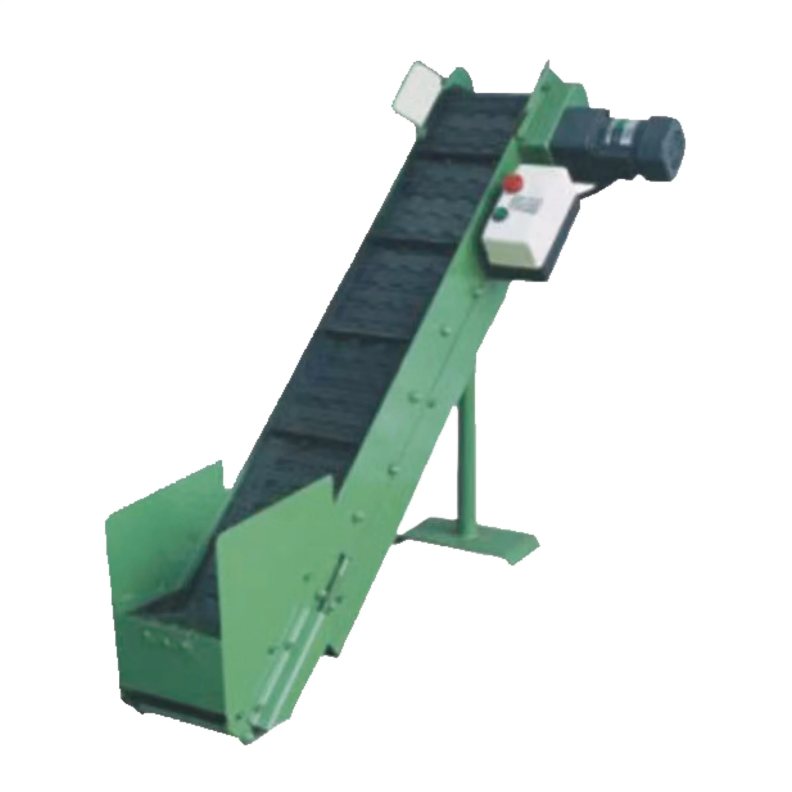 Infeed Hopper Loader/ Incline Bolt Screw Nut Bulk Part Fastener Belt Hopper Swan Conveyor Belt